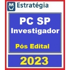 PC SP - Investigador- Pós Edital (E. 2023)